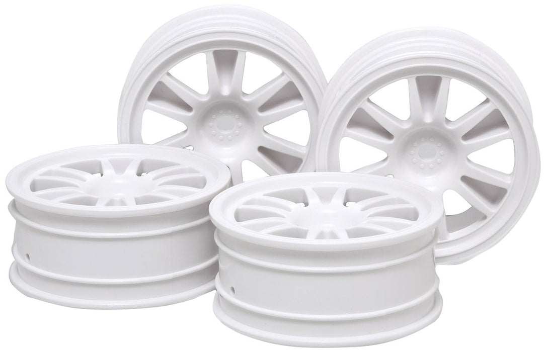 Tamiya 51299 Medium Narrow 12 Spoke Wheels 24mm +2 4 Pieces- Japan Figure Store - #1 Bring To You The Best Japanese Goods
