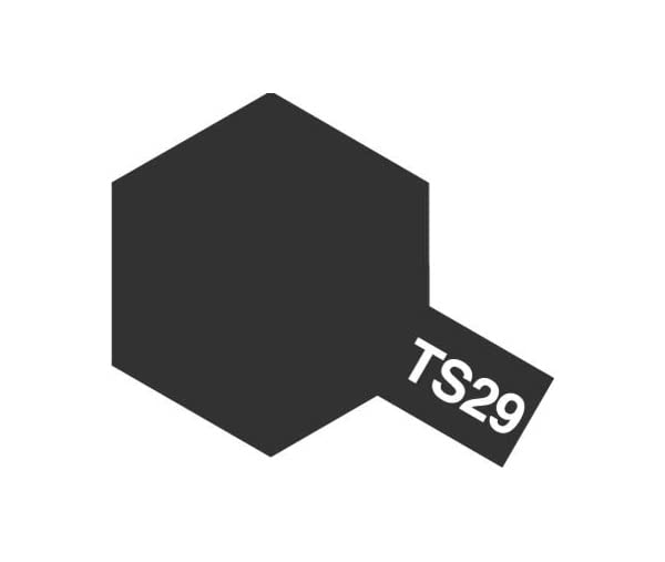 Tamiya Ts-29 Semi-Gloss Black Spray Model Paint 85029- Japan Figure Store - #1 Bring To You The Best Japanese Goods