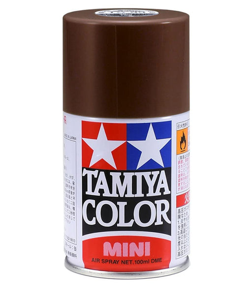Tamiya TS-1 Red Brown Model Paint 85001 Spray 100ml- Japan Figure Store - #1 Bring To You The Best Japanese Goods