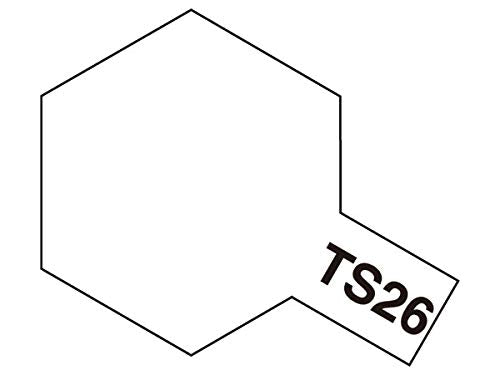 Tamiya TS-26 Pure White Model Paint 85026- Japan Figure Store - #1 Bring To You The Best Japanese Goods
