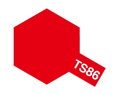 Tamiya TS-86 Pure Red Spray Paint for Model Kits 85086- Japan Figure Store - #1 Bring To You The Best Japanese Goods