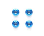 Tamiya TRF Series 4mm Blue Aluminum Wheel Nuts Set of 4 (42143)- Japan Figure Store - #1 Bring To You The Best Japanese Goods