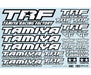 Tamiya TRF Series No.64 TRF Sticker C 42164 White - High-Quality Decal- Japan Figure Store - #1 Bring To You The Best Japanese Goods
