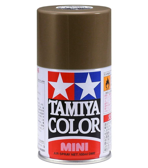 Tamiya Ts-90 Brown Spray Paint for Japan Ground Self-Defense Force Models 85090- Japan Figure Store - #1 Bring To You The Best Japanese Goods