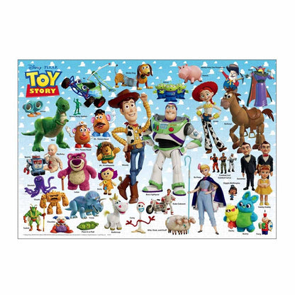 Tenyo Disney Toy Story 1000-Piece Jigsaw Puzzle with Glue and Spatula
