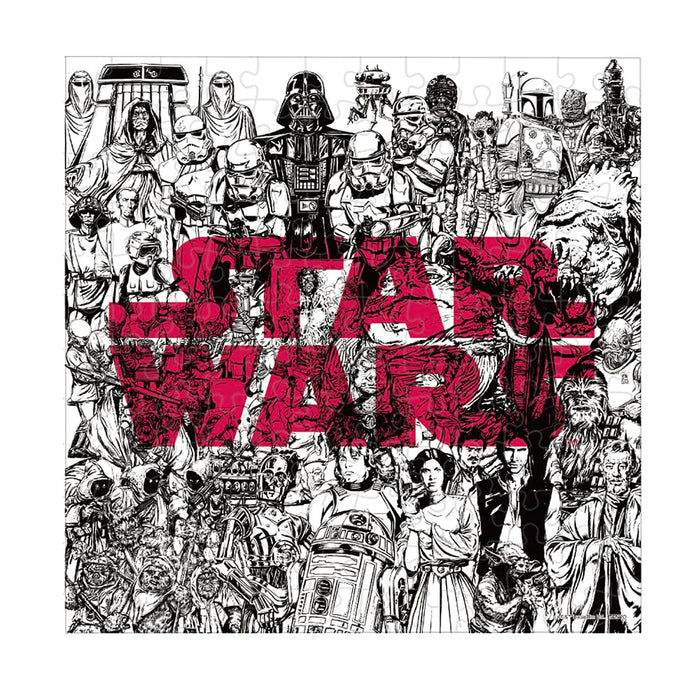 Tenyo 144-Piece Star Wars Jigsaw Puzzle with Panel 24x24cm Made in Japan