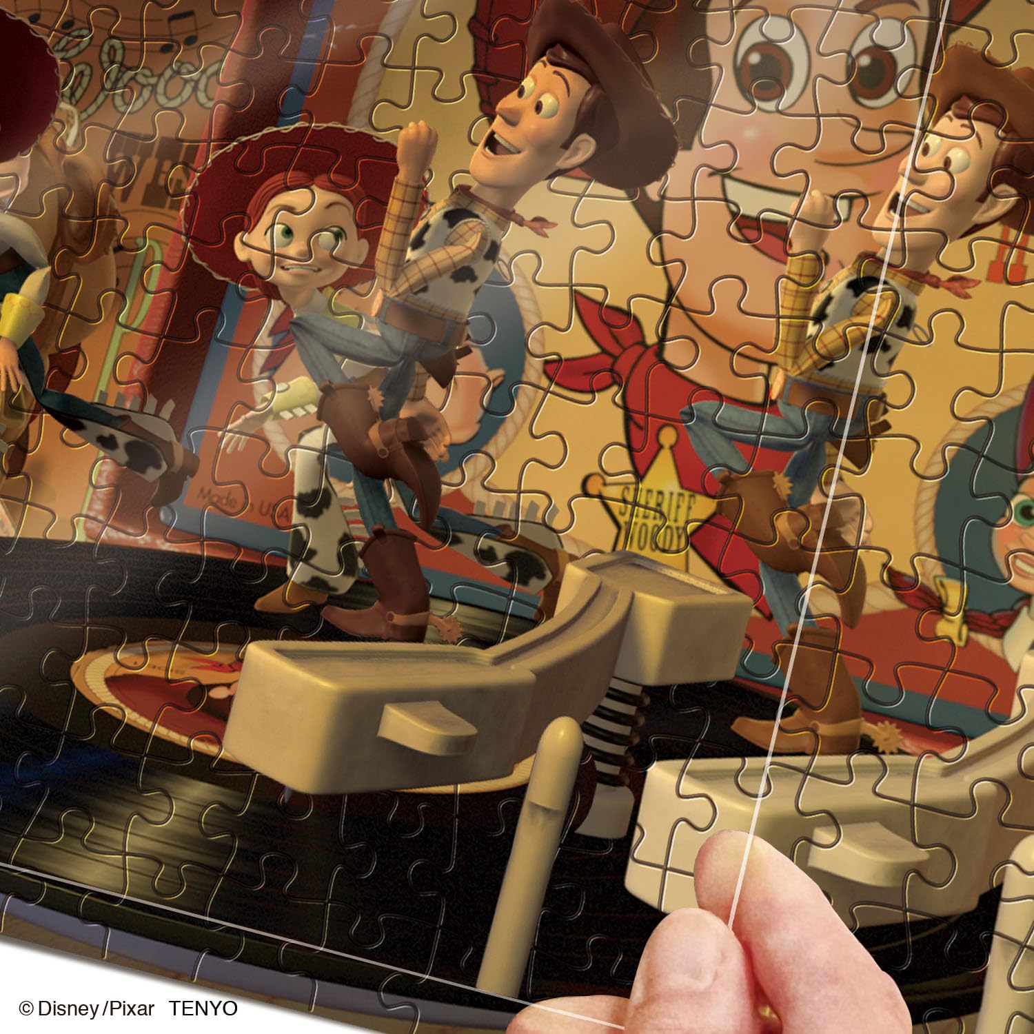 Tenyo Disney Toy Story Jigsaw Puzzle 200-Piece 22.5x32cm Made in Japan Set