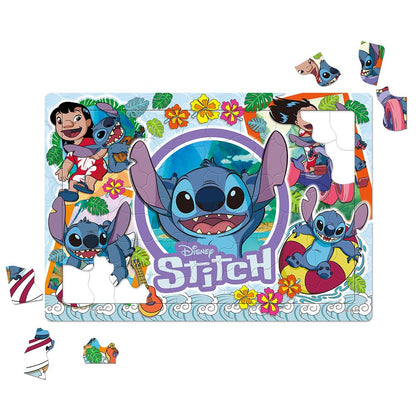 Tenyo Disney Stitch 60-Piece Kids Puzzle with Antibacterial Coating Ages 4-7