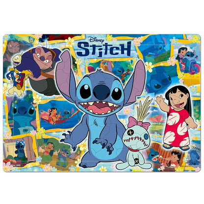 Tenyo Disney Everybody's Ohana 80-Piece Kids Puzzle with Antibacterial Coating