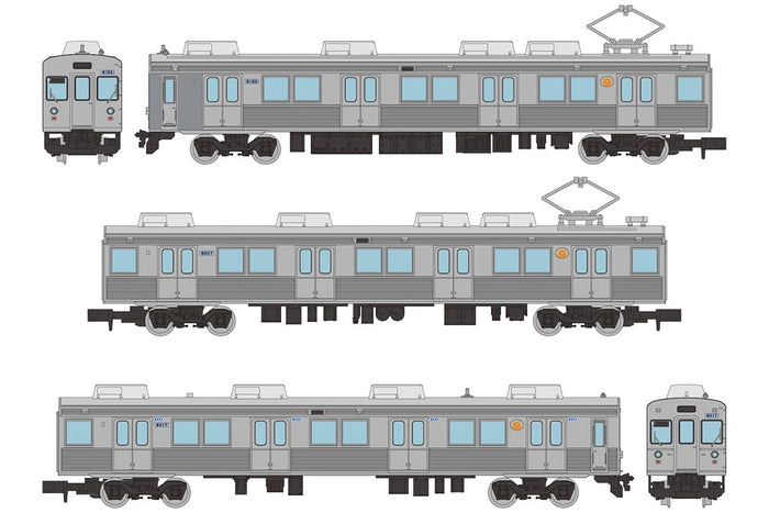 Tomytec Tetsudou Collection Izu Express 8000 Series Ta-7 3 Car Set Japan- Japan Figure Store - #1 Bring To You The Best Japanese Goods