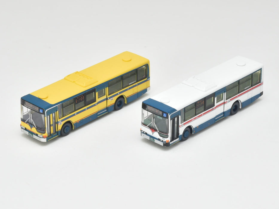 Tomytec Funabashi Shin-Keisei Retro Color Bus Collection Set of 2 Diorama Supplies- Japan Figure Store - #1 Bring To You The Best Japanese Goods