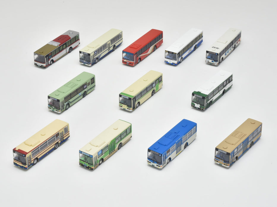 Tomytec The Bus Collection Mitsubishi Fuso Aero Star Long & Short Edition Vol 33- Japan Figure Store - #1 Bring To You The Best Japanese Goods