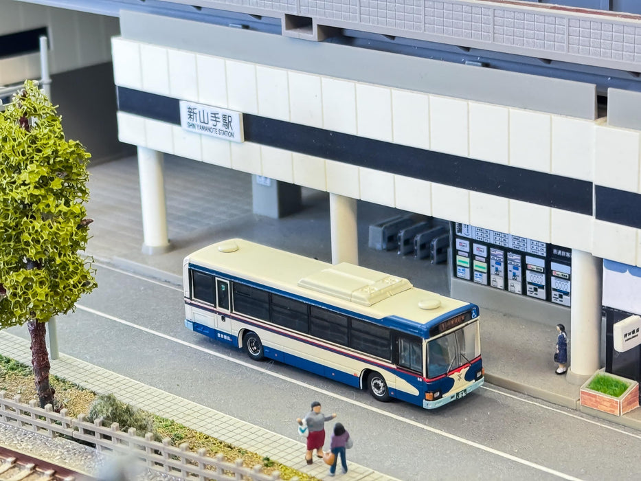 Tomytec Bus Collection Hino Blue Ribbon II Retro Color Takatsuki Model- Japan Figure Store - #1 Bring To You The Best Japanese Goods
