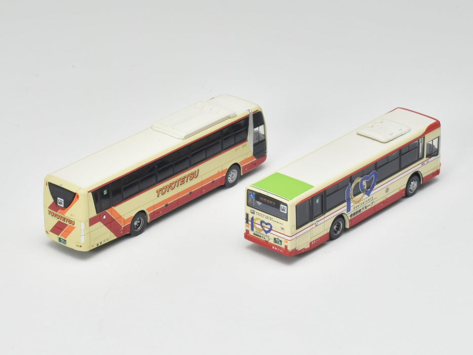 Tomytec Bus Collection Toyotetsu Toyohashi Railroad 100th Anniversary Set- Japan Figure Store - #1 Bring To You The Best Japanese Goods