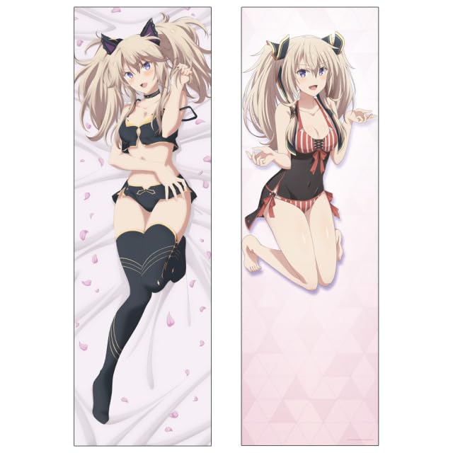 Azu Maker Sasha Necron Hugging Pillow Cover New Illustration 52x18 Inch- Japan Figure Store - #1 Bring To You The Best Japanese Goods