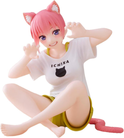 Taito Ichika Nakano Figure Quintessential Quintuplets Cat Room Wear Ver.