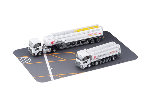 Tomytec Truck Trailer Collection Idemitsu Tanker Set C Diorama Supplies- Japan Figure Store - #1 Bring To You The Best Japanese Goods