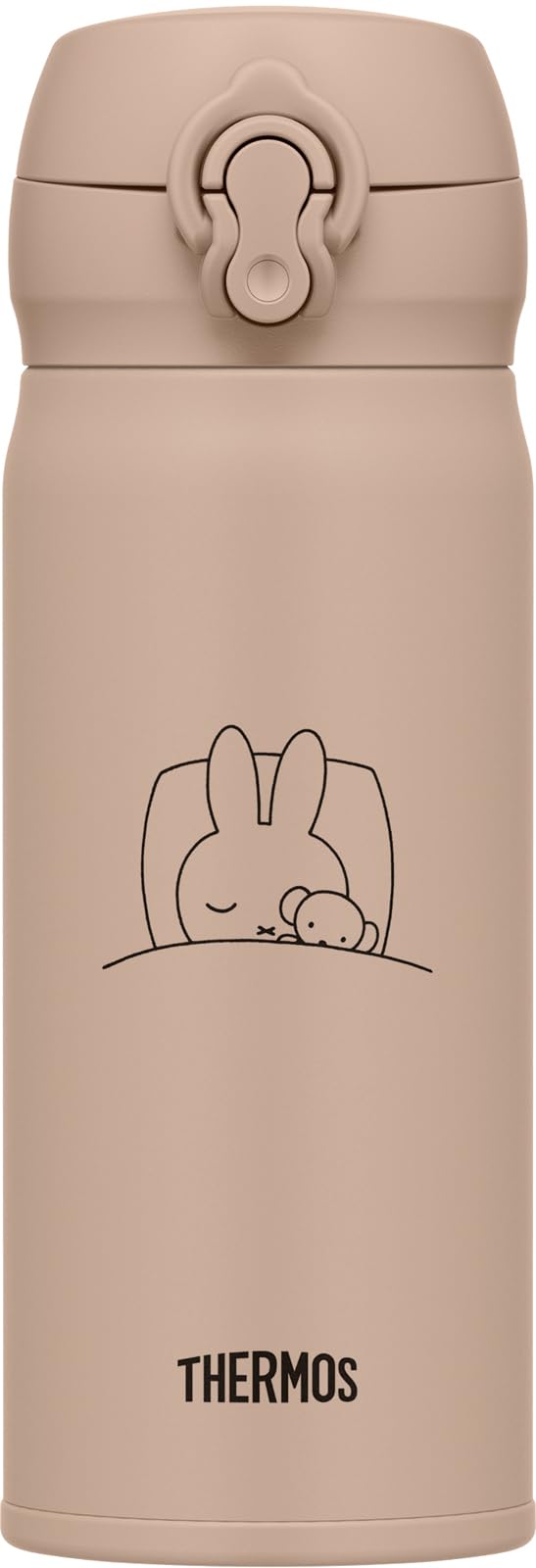 Thermos Miffy Milk Tea Vacuum Insulated Portable Mug 400ml JNL-405B- Japan Figure Store - #1 Bring To You The Best Japanese Goods