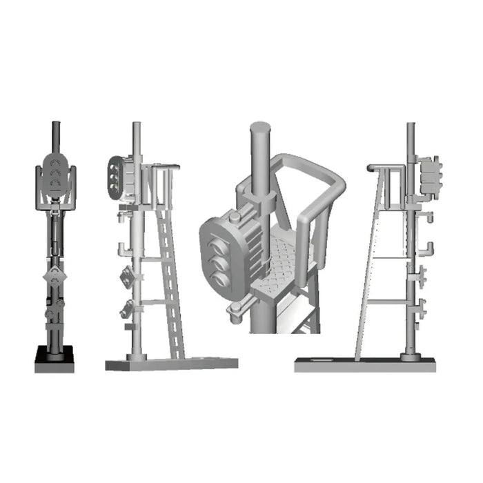 GREENMAX 2217 Railway Signal 3 To 6 Light/4 Pieces N Scale- Japan Figure Store - #1 Bring To You The Best Japanese Goods