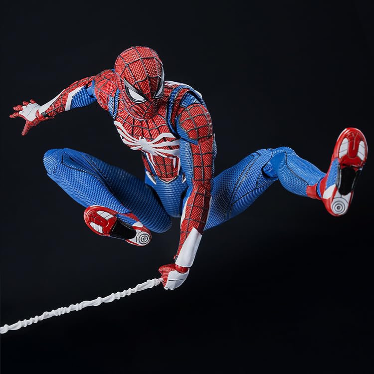 Figurine articulée Threezero DLX Spider-Man Advanced Suit 2.0 à l'échelle 1/12