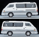 Tomytec Tomica 1/64 Lv-N216D Toyota Hiace Wagon Super Custom G White/Silver 2001- Japan Figure Store - #1 Bring To You The Best Japanese Goods