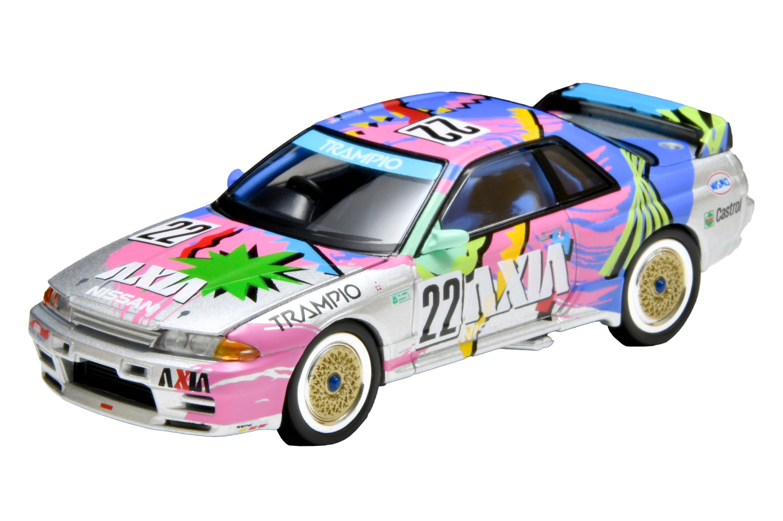 Tomytec Tomica Limited Vintage Neo Lv-N234E Axia Skyline Silver Model Car- Japan Figure Store - #1 Bring To You The Best Japanese Goods
