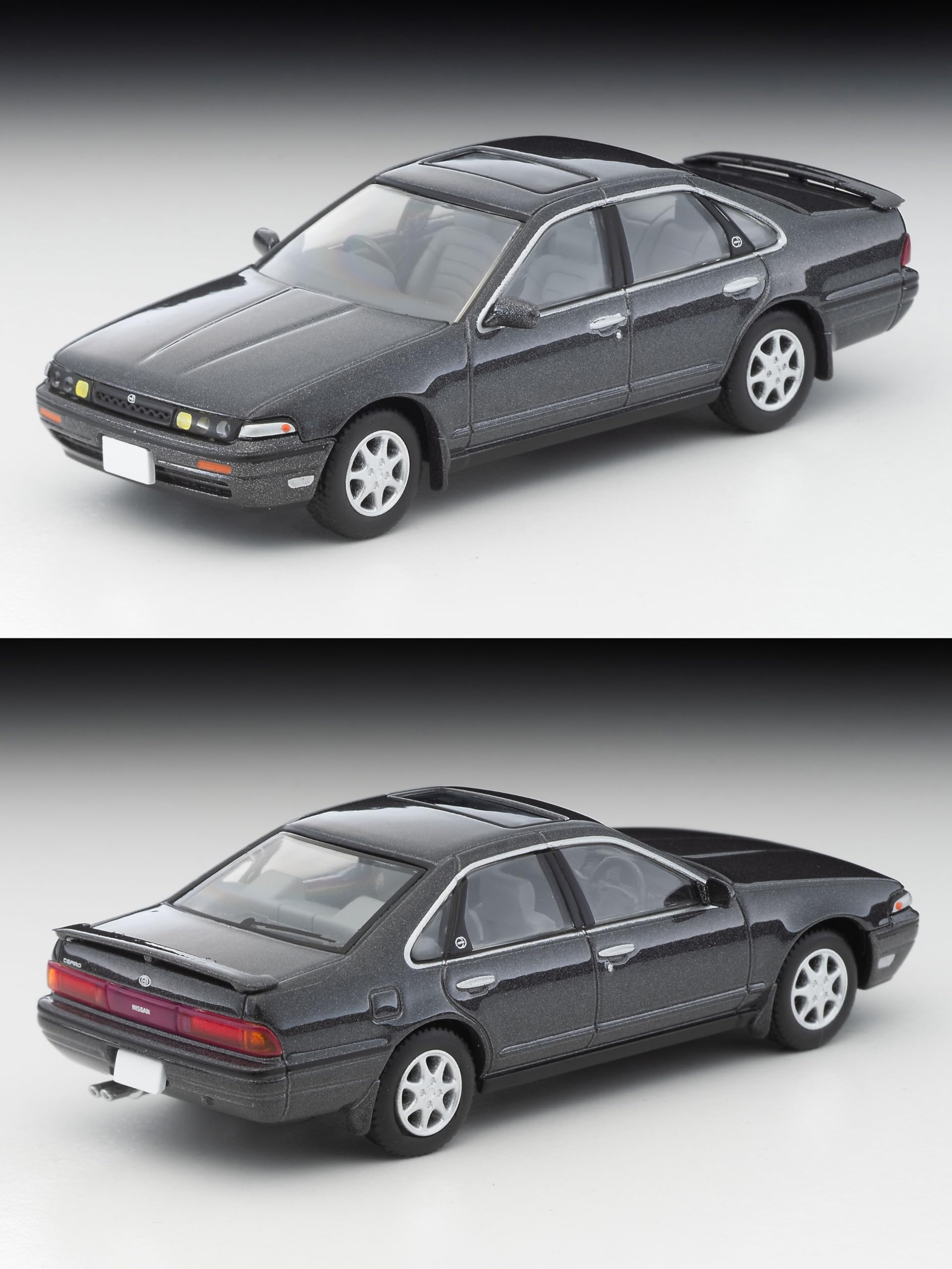 Tomytec Tomica Limited Vintage Neo Nissan Cefiro Gray M 1990 Model LV-N319B- Japan Figure Store - #1 Bring To You The Best Japanese Goods