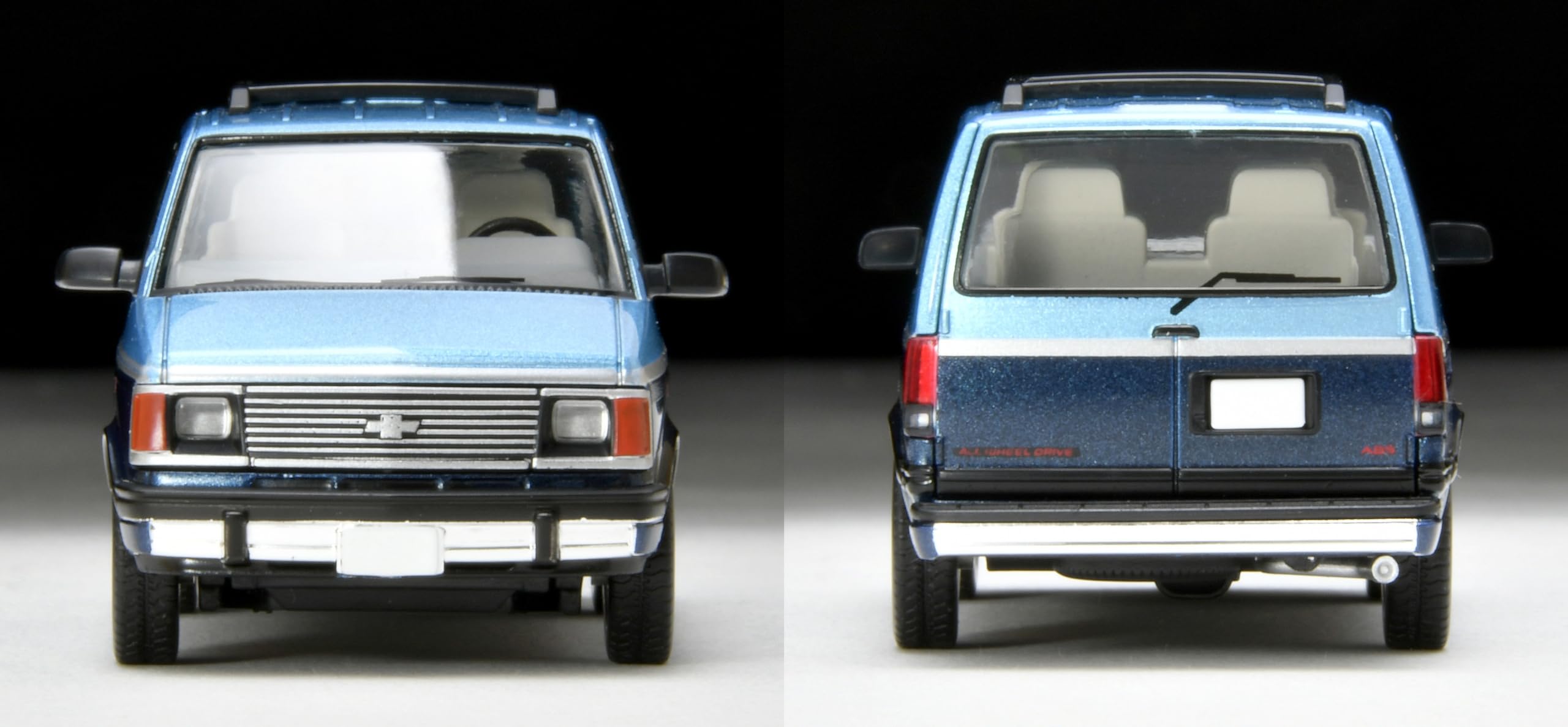 Tomytec Tomica Limited Vintage Neo 1994 Chevrolet Astro LT AWD Light Blue/Navy- Japan Figure Store - #1 Bring To You The Best Japanese Goods