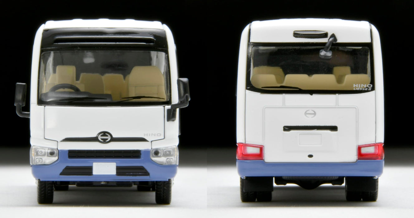 Tomytec Tomica Limited Vintage Neo Lv-N326A Hino Liesse II LX White Purple- Japan Figure Store - #1 Bring To You The Best Japanese Goods