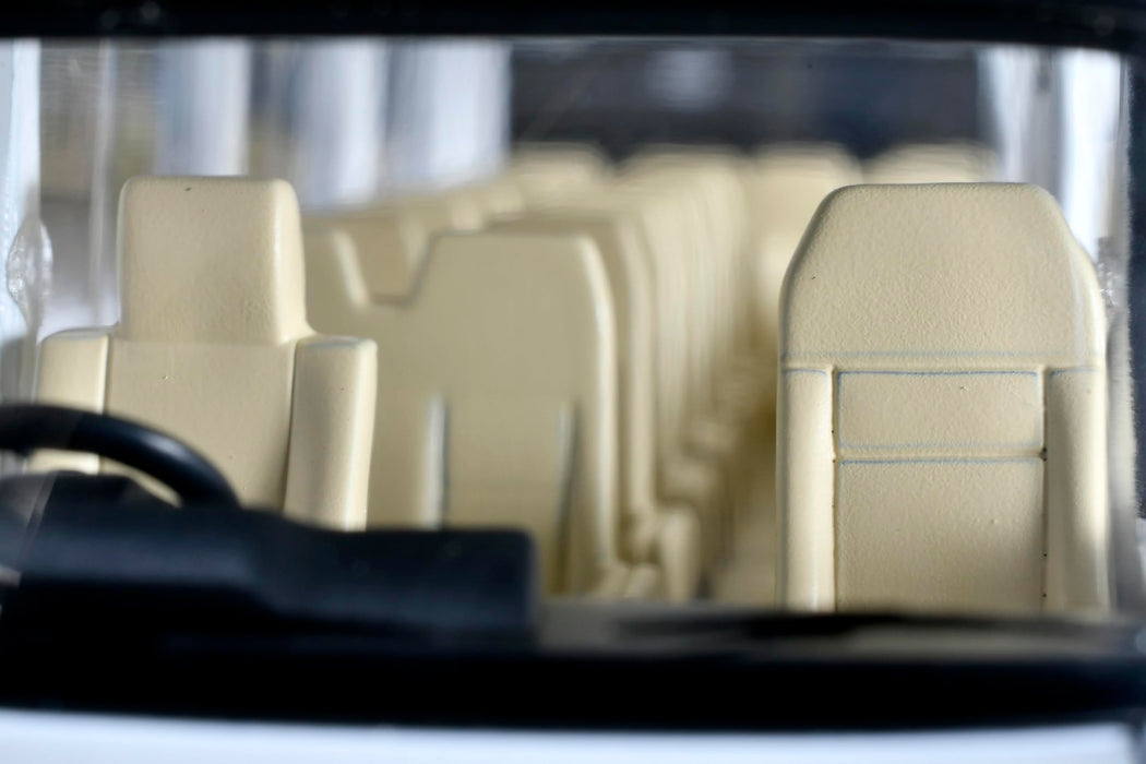 Tomytec Tomica Limited Vintage Neo Lv-N326A Hino Liesse II LX White Purple- Japan Figure Store - #1 Bring To You The Best Japanese Goods