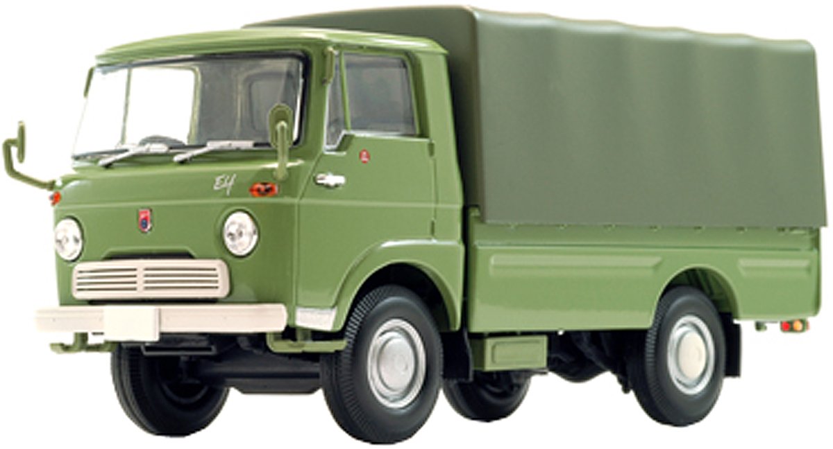 Tomytec Tomica Limited Vintage TLV43-02A Isuzu Elf Low Floor Green Model Car