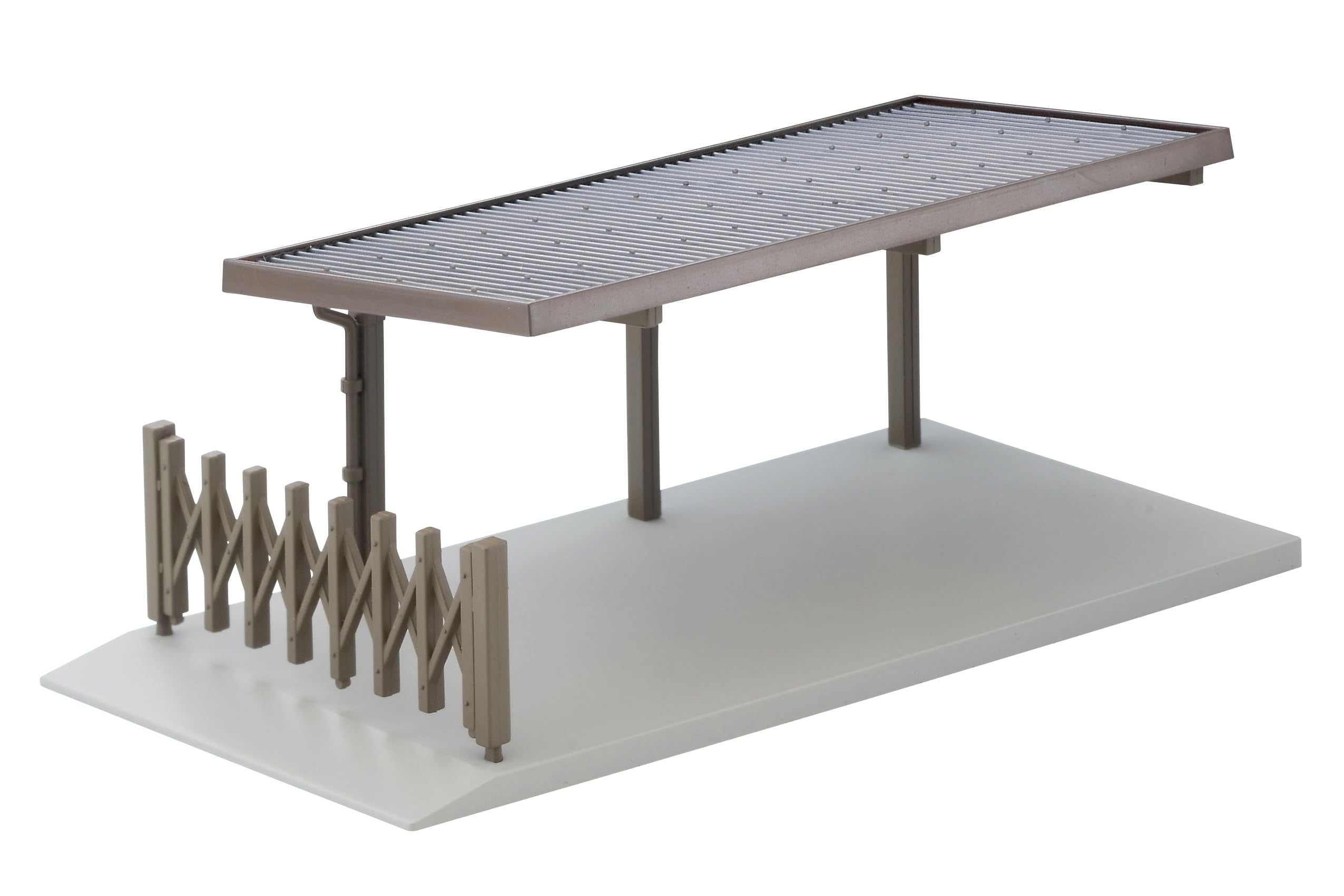 Tomytec Tomicarama Vintage 1/64 09B Carport Resin Structure Painted Model