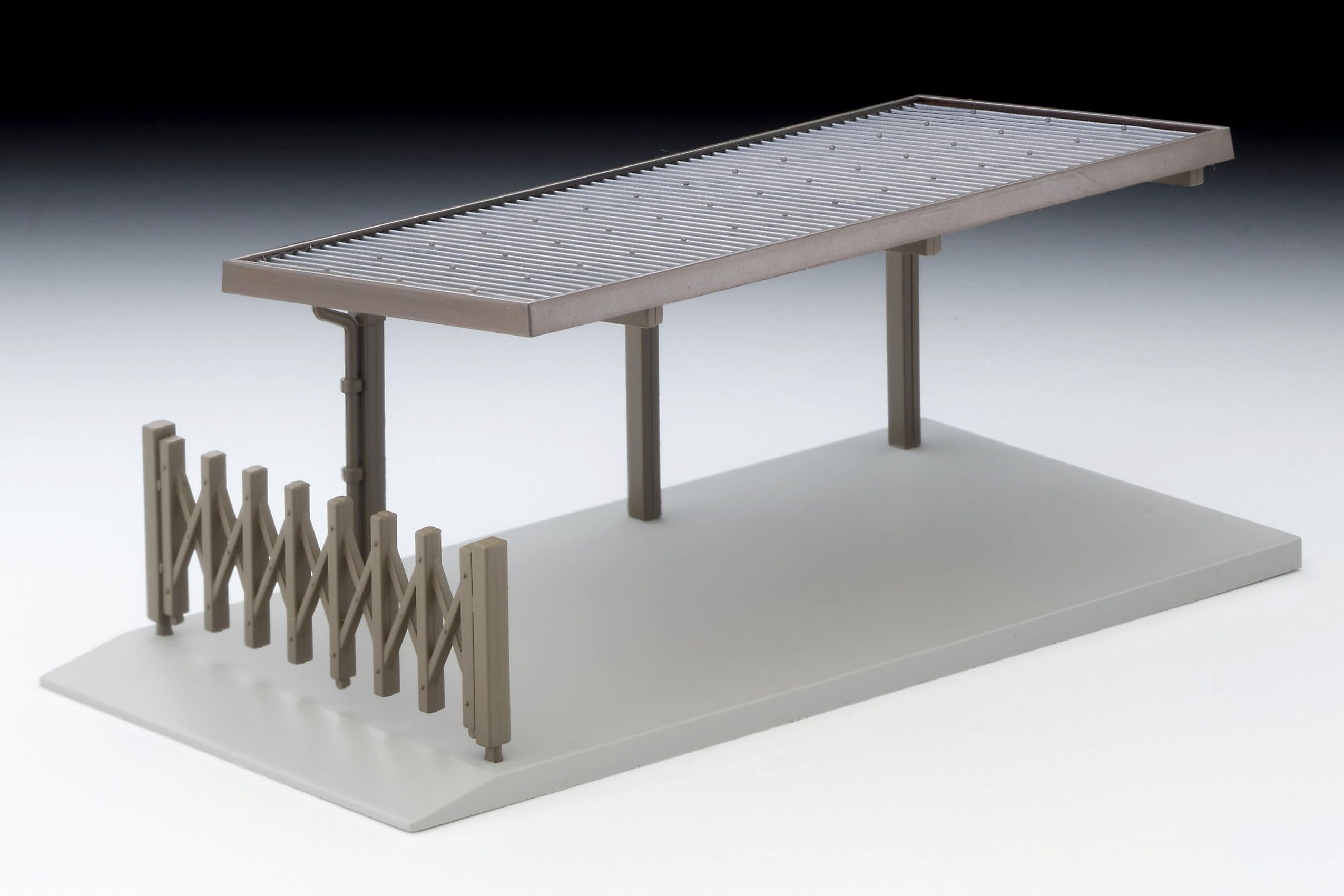 Tomytec Tomicarama Vintage 1/64 09B Carport Resin Structure Painted Model