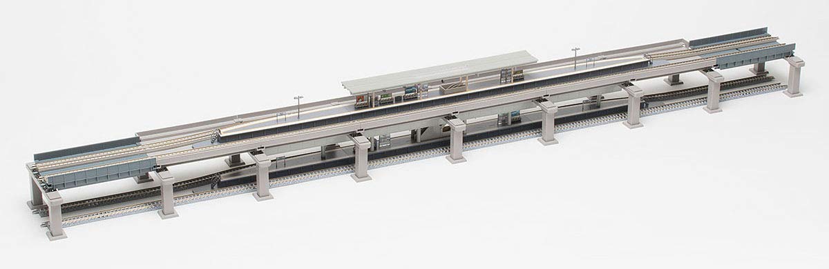 Tomytec Tomix N Gauge Elevated Double Track Multi-Level Station Set 91043- Japan Figure Store - #1 Bring To You The Best Japanese Goods