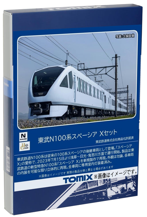 Tomytec Tomix N Gauge Tobu N100 Series Spacia X Model Train Set 98824- Japan Figure Store - #1 Bring To You The Best Japanese Goods