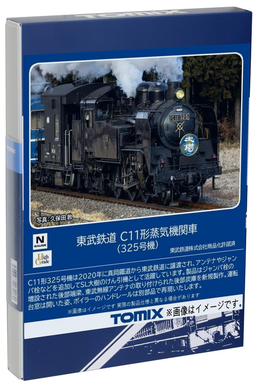 Tomytec Tomix N Gauge Tobu C11 Type 325 8618 Model Steam Locomotive- Japan Figure Store - #1 Bring To You The Best Japanese Goods