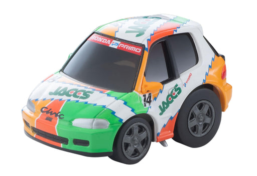 Tomytec Choro Q Zero Z-61D Jaccs Civic 1993 Model Finished Product- Japan Figure Store - #1 Bring To You The Best Japanese Goods