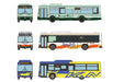 Tomytec Bus Collection: Goodbye Kongo Bus Set for Tondabayashi Station - 3 Company Set- Japan Figure Store - #1 Bring To You The Best Japanese Goods