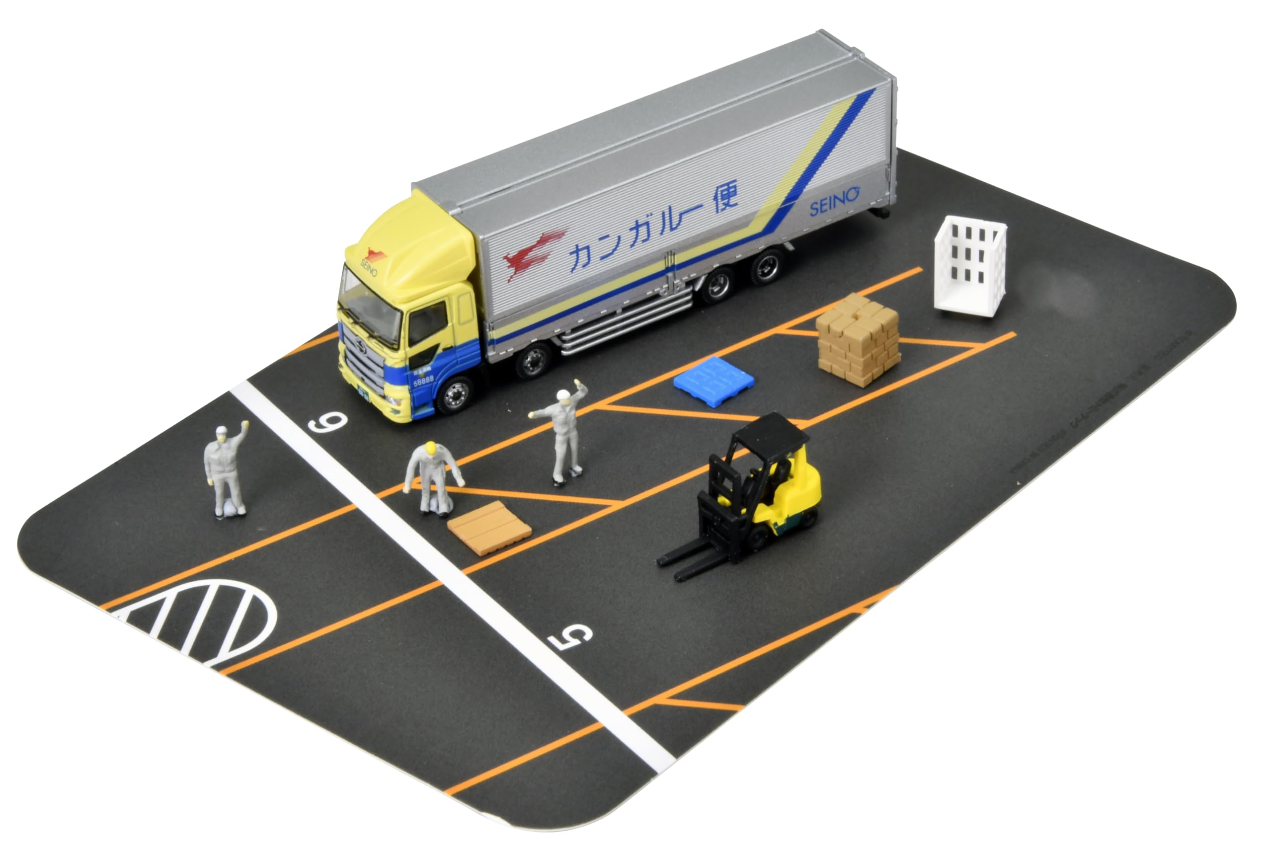 Tomytec Truck Collection Wing Van Set H Seino Diorama Supplies 333777- Japan Figure Store - #1 Bring To You The Best Japanese Goods