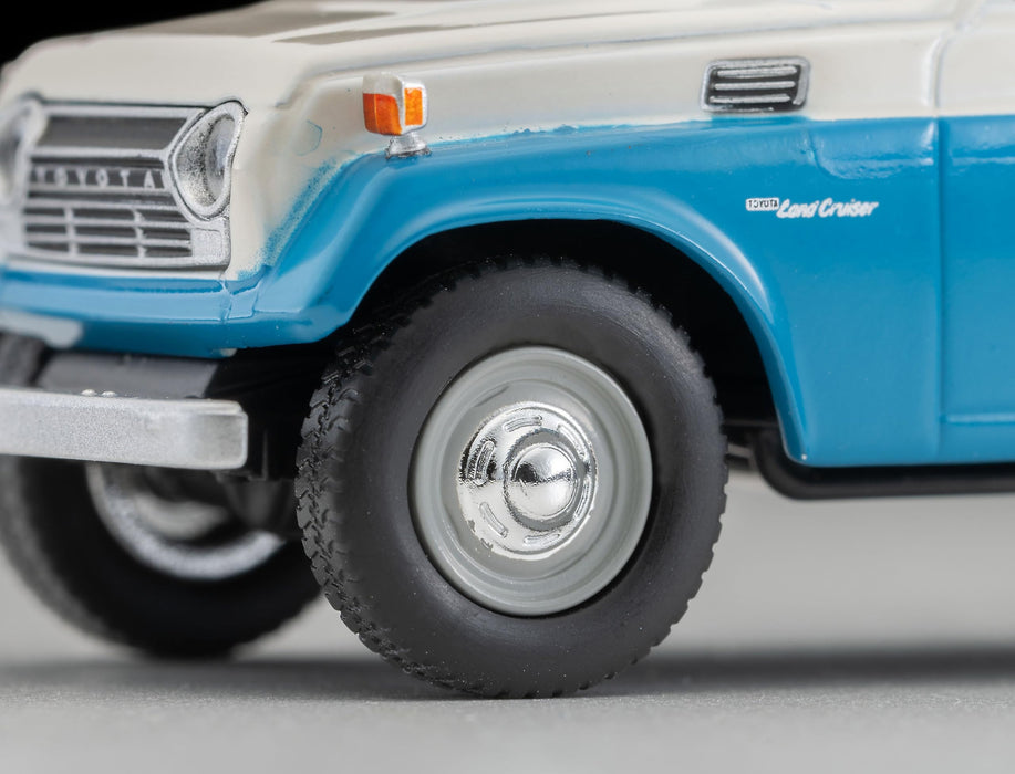 Tomytec Tomica Limited Vintage Toyota Land Cruiser LV-104D White Blue- Japan Figure Store - #1 Bring To You The Best Japanese Goods