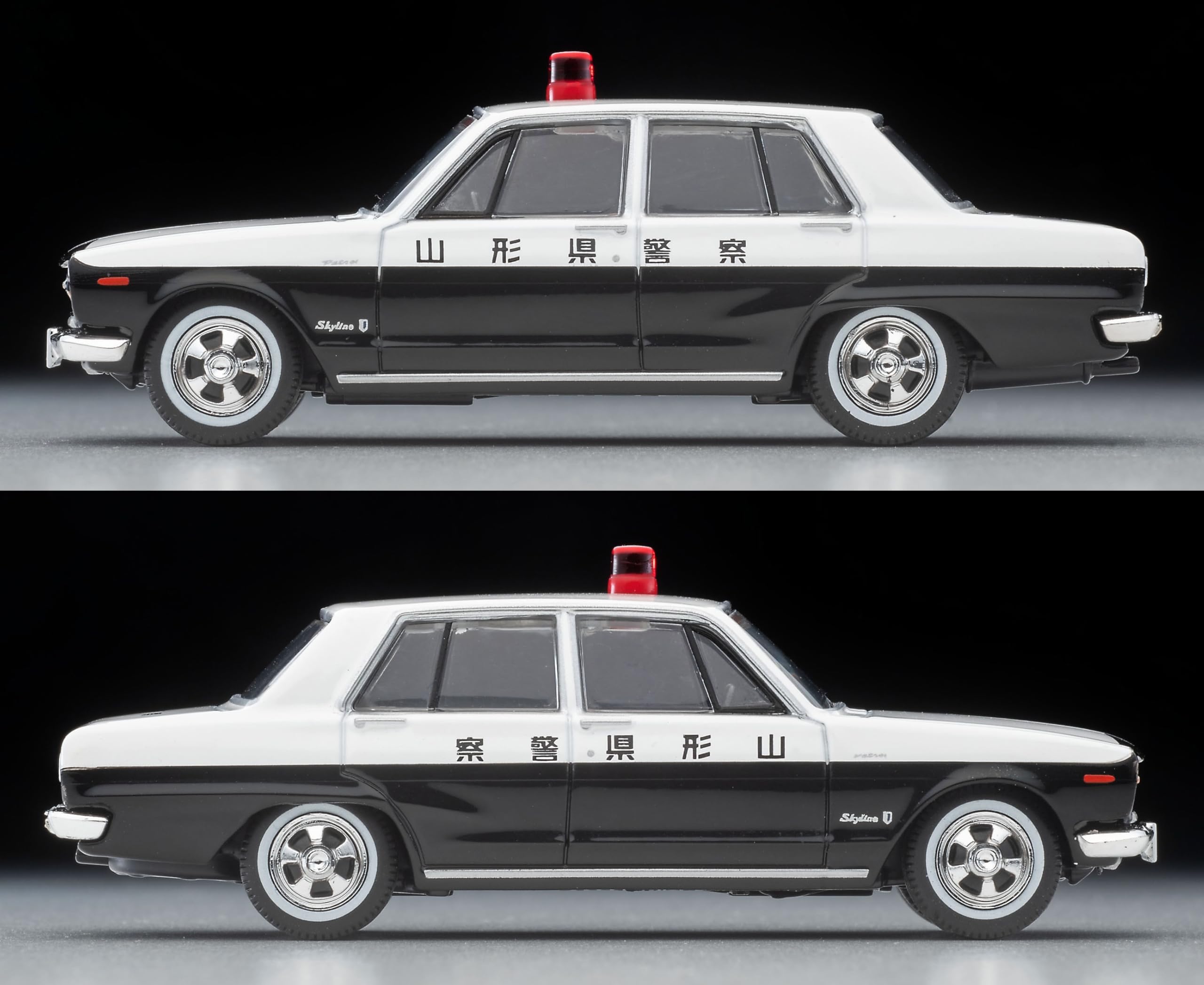 Tomytec Tomica Lv-214A Nissan Skyline 2000 GT Patrol Car 1971 Yamagata Model