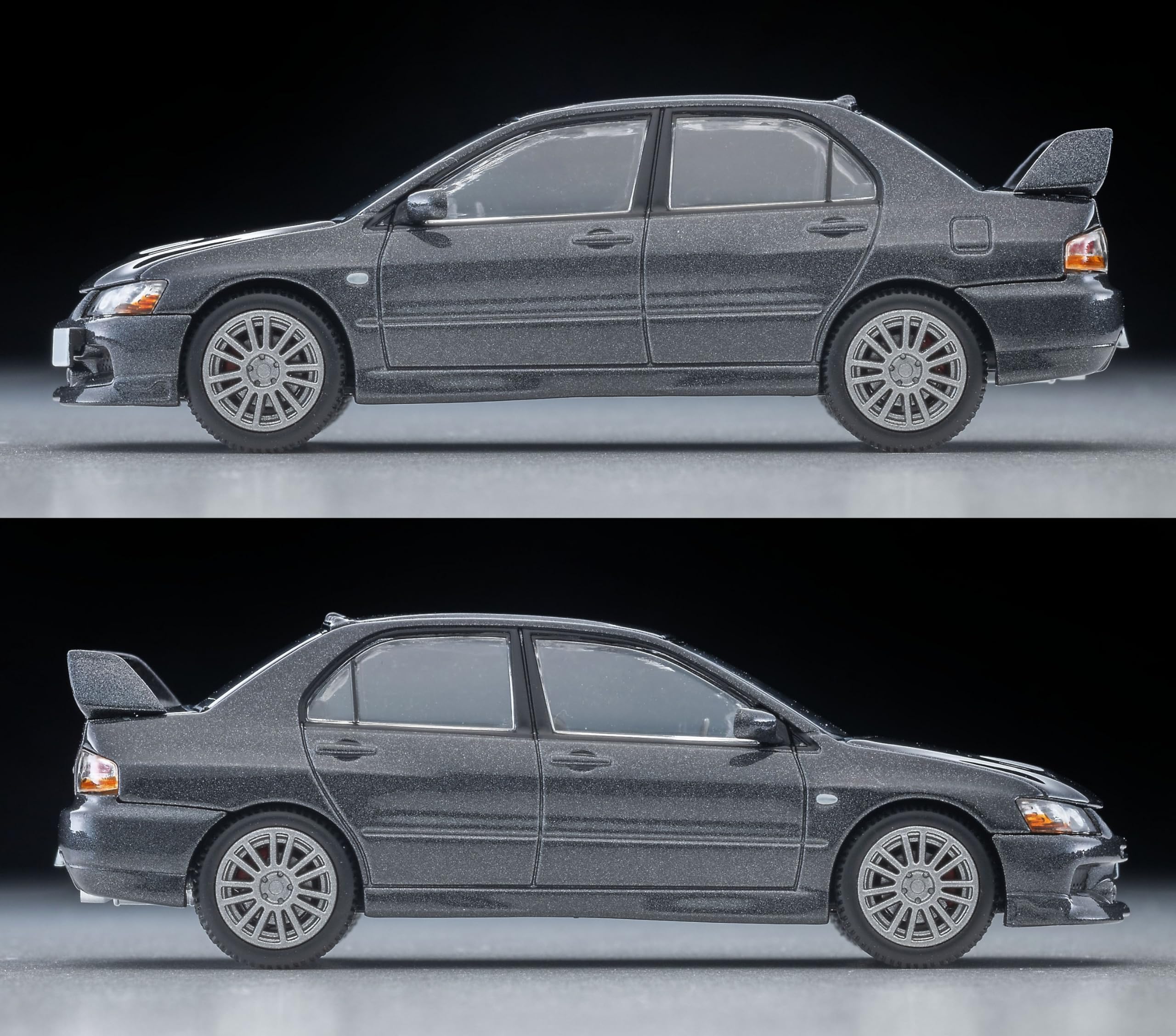 Tomytec Tomica Lancer Evolution IX MR Gray 1/64 Scale Model 2006 Edition