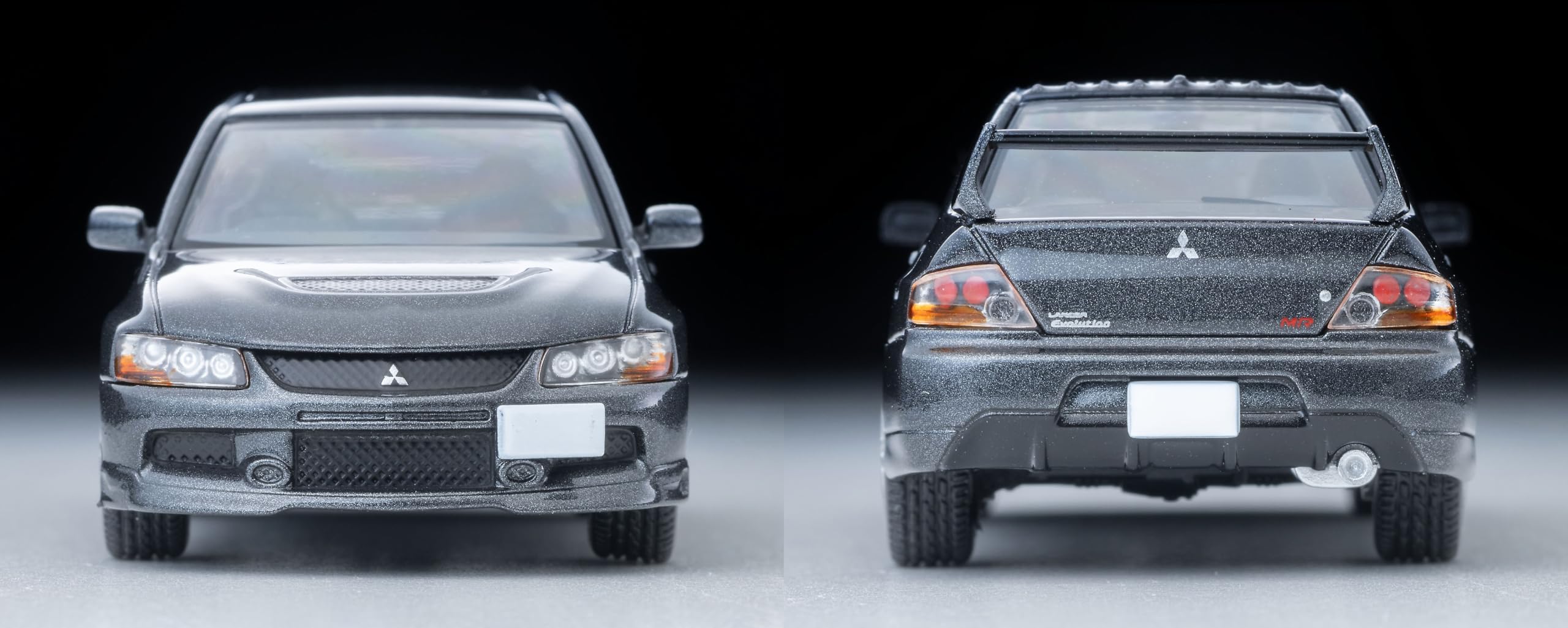 Tomytec Tomica Lancer Evolution IX MR Gray 1/64 Scale Model 2006 Edition