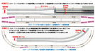 Tomytec Tomix N Gauge Curved Rail Set C541-7.5 PC F 4-Pack Model Supplies- Japan Figure Store - #1 Bring To You The Best Japanese Goods