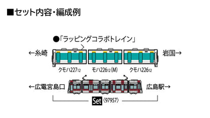 Tomytec Tomix N Gauge 227 Series Hiroshima 5100 Train Set 97957 Model- Japan Figure Store - #1 Bring To You The Best Japanese Goods