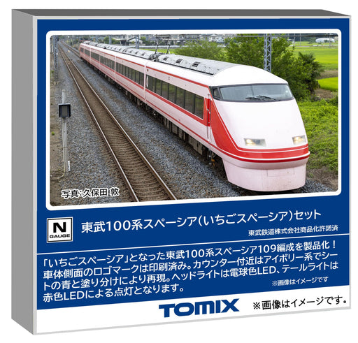 Tomytec Tomix N Gauge Tobu 100 Series Ichigo Spacia Set 98879 Model Train- Japan Figure Store - #1 Bring To You The Best Japanese Goods