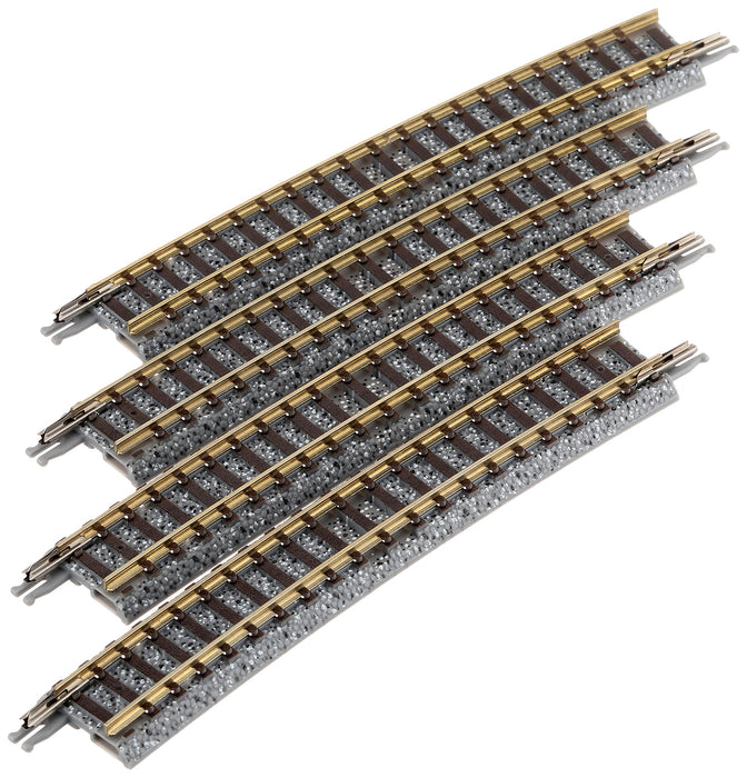 Tomytec Tomix N Gauge Curved Rail C605-10 F Set of 4 - 1870 Railway Model Supplies- Japan Figure Store - #1 Bring To You The Best Japanese Goods