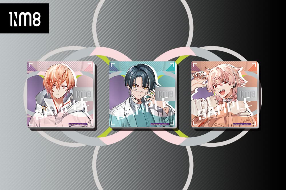 Kotobukiya Trading Kirameki Badge Paradox Live 2 Box Set (15 Pieces 15 Types)- Japan Figure Store - #1 Bring To You The Best Japanese Goods