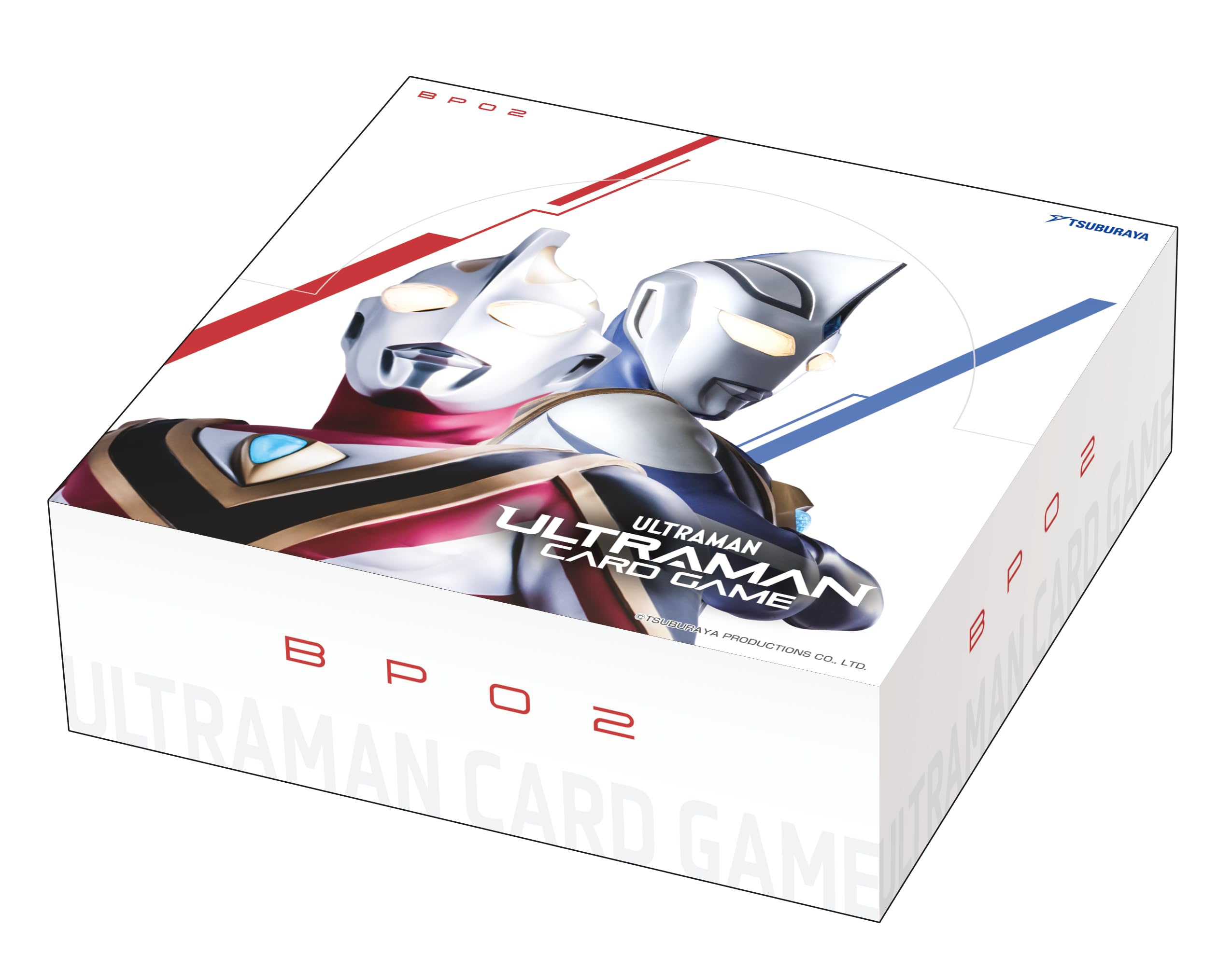 Tsuburaya Ultraman Raging Red & Blue BP02 Booster Box Box TCG Japan Game- Japan Figure Store - #1 Bring To You The Best Japanese Goods