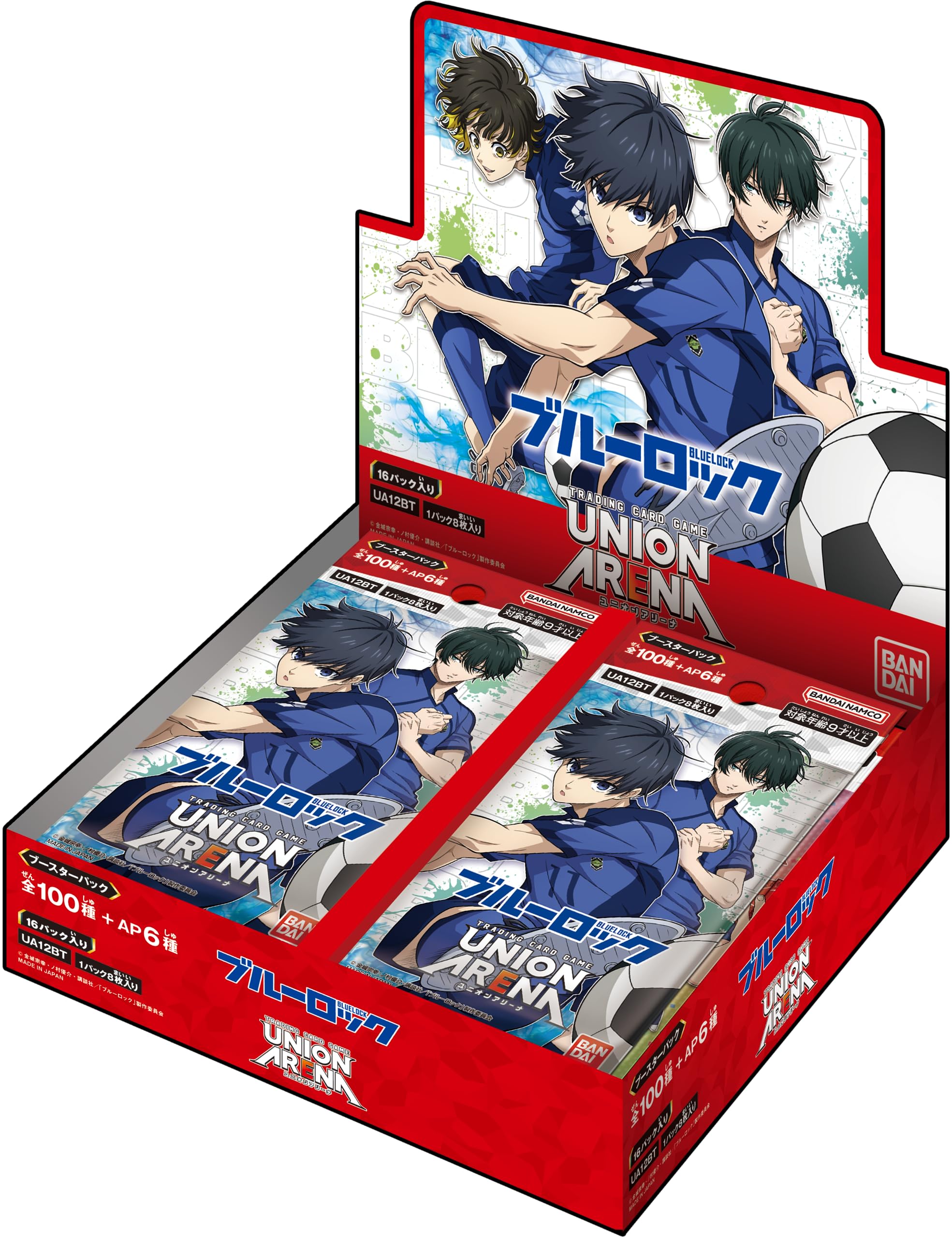 Herds Union Arena Card Game Blue Lock Booster Box by Bandai- Japan Figure Store - #1 Bring To You The Best Japanese Goods